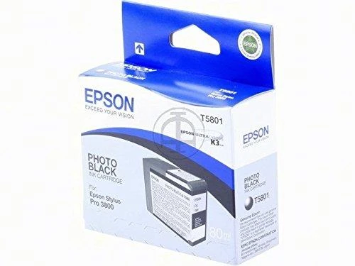 Epson rašalo kasetė Photo Juodas T580100