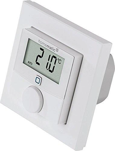 Homematic IP sieninis termostatas su perjungimo išėjimu - firminiams jungikliams, 24 V