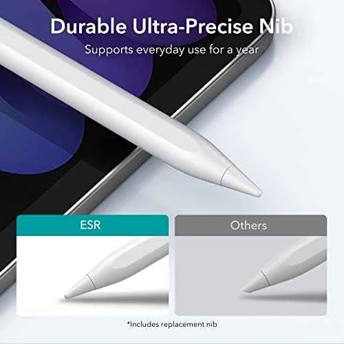 ESR DIGITAL + MAGNETIC STYLUS PEN IPAD Baltas