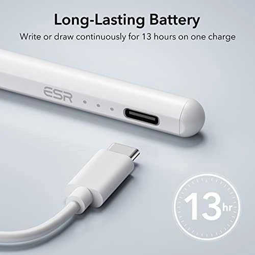 ESR DIGITAL + MAGNETIC STYLUS PEN IPAD Baltas
