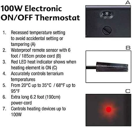 Exo Terra Termostat 100 W