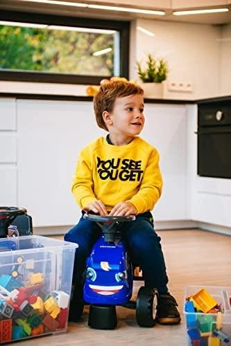 Falk Traktorius su Priekaba Baby New Holland Mėlynas nuo 1 metų