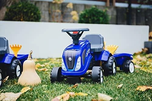 Falk Traktorius su Priekaba Baby New Holland Mėlynas nuo 1 metų
