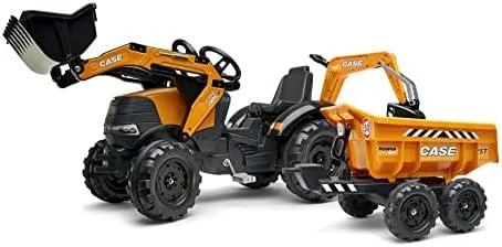 Pedalinis traktorius FALK Case IH Backhoe