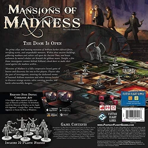 Fantasy Flight Games Mansions of Madness: antrasis leidimas