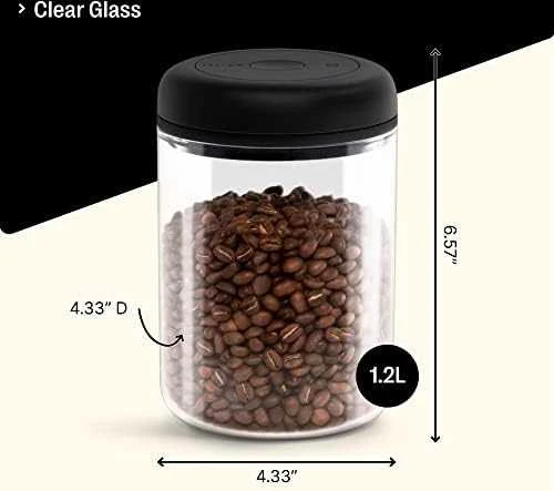 Vakuuminis indas Fellow Atmos Glass, 1200 ml