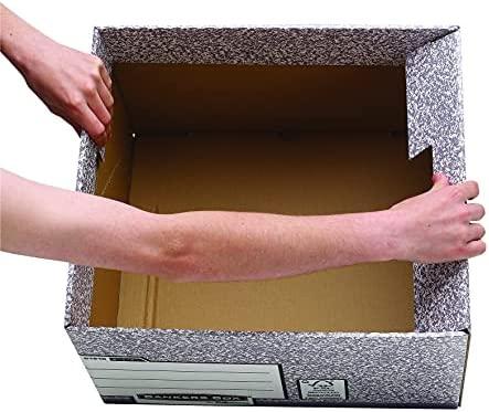 „Fellowes Bankers Box System“ FSC sertifikuota didelė „FastFold“ archyvavimo dėžė (01810-FFEU)