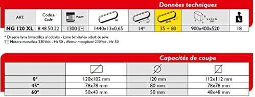 FEMI juostinis pjūklas NG120 XL 1300W (-NG120XL)