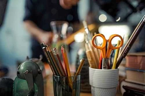 FISKARS Classic žirklės popieriui, 17 cm (1000816)