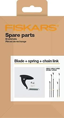 Fiskars Peilis, spyruoklė ir grandinės jungiamsis narelis genėtuvams UP82, UP84, UP86, UPX82, UPX86
