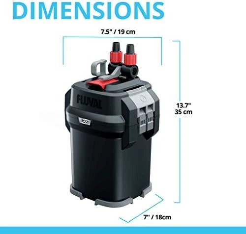 Fluval 107 Naujas modelis!