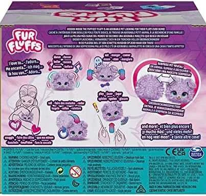 Fur Fluffs Interaktyvus šuniukas Pupper-Fluff su daugiau nei 100 garsų ir reakcijų!