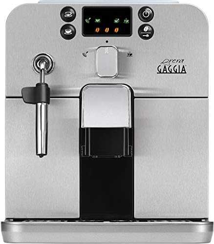 Kavos aparatas - Gaggia Brera RI9305/01 Visiškai Automatinis Juodas/Sidabrinis