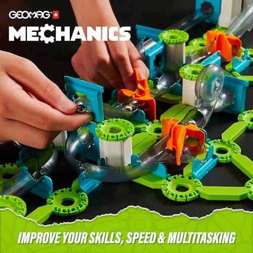 Trefl Geomag Magnetinis konstruktorius - Mechanika - Magnetiniai krumpliaračiai (160 vnt.)