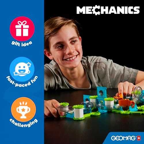 Trefl Geomag Magnetinis konstruktorius - Mechanika - Magnetiniai krumpliaračiai (160 vnt.)