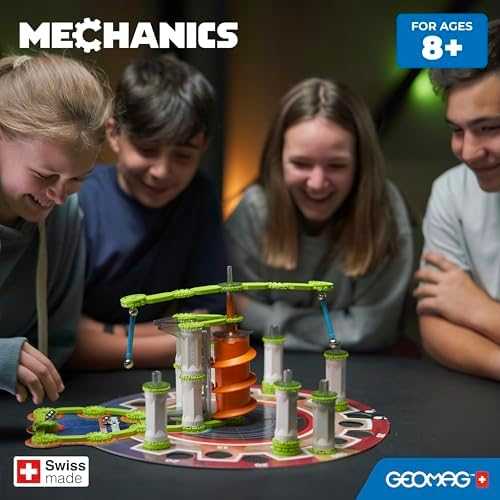 Trefl Magnetiniai blokeliai GEOMAG Mechanika Magnetiniai blokeliai 185 vnt. 185