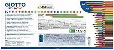 Fila Giotto Stilnovo Crayons 50 spalvų GIOTTO