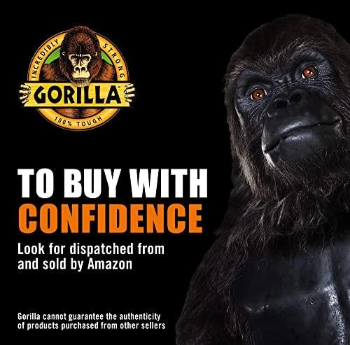 Gorilla Tape izoliacinė juosta juoda 4.77cm × 11m