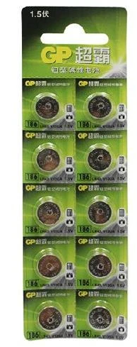 gp Baterijos elementas 1.5V VIPOW Extreme AG12/LR43 alkaline