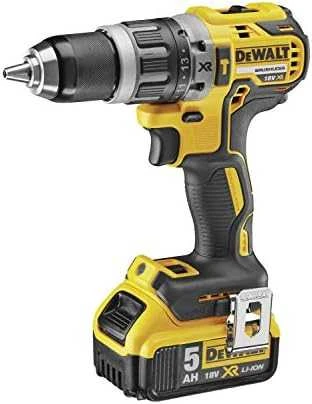 Įrankių rinkinys DeWalt (DCG405 + DCH273 + DCD796 + DCF887); 18 V; 3x5,0 Ah akum.