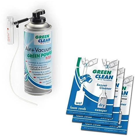 Valiklis Green Clean Žalias Clean Kamera valymo rinkinys - Žalias Clean do koszyka Non Full Frame matrices
