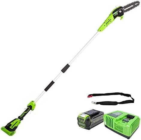 Greenworks Grandininė aukštapjovė G40PSF 20 cm, 40V, be akumuliatoriaus ir kroviklio
