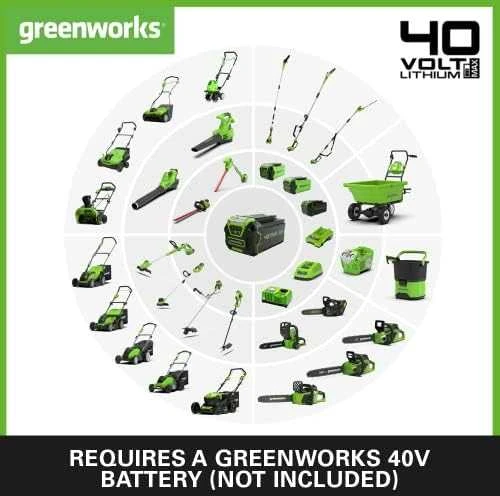 Greenworks žoliapjovė ir krūmapjovė GD40BC 40 cm 40V, be akumuliatoriaus ir kroviklio