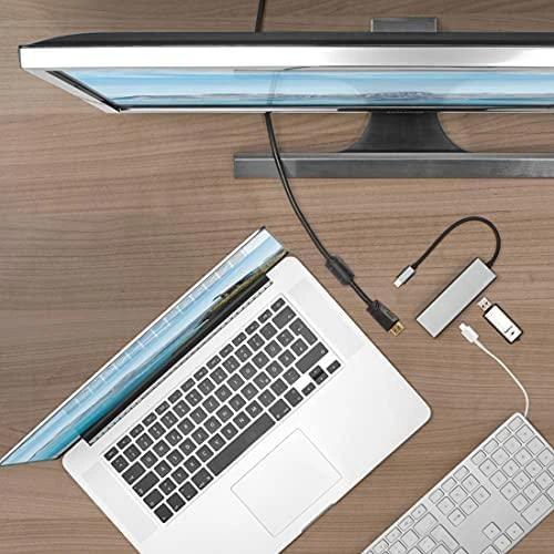 Hama kelių prievadų USB-C stotis / replikatorius (002001070000)