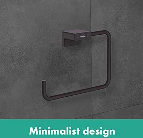 Rankšluosčio laikiklis Hansgrohe AddStoris 41754670, juodas matinis