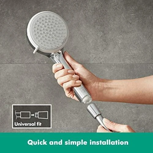 Hansgrohe „Croma 100 Vario“ rankinio dušo purkštuvas, chromuotas