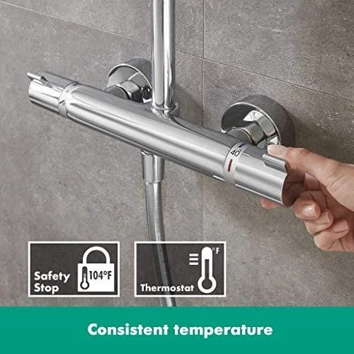 Dušo komplektas Hansgrohe Crometta S Showerpipe 240