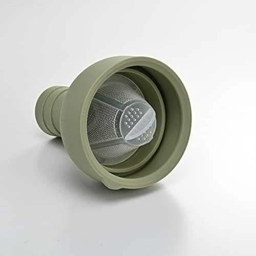 Gertuvė HARIO šaltos arbatos buteliukas su filtru, 750 ml, „Muted Žalias“