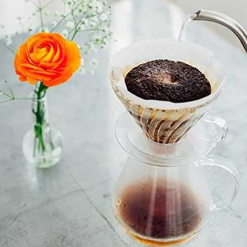 Hario V60 stiklinis kavos ruošimo rinkinys