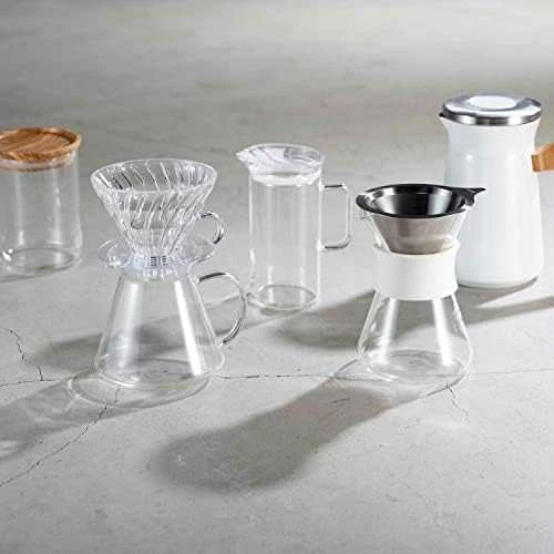 Hario V60 stiklinis kavos ruošimo rinkinys