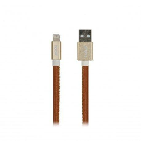 Holdit USB-A – „Lightning“ USB laidas, 1 m ruda spalva (612662)