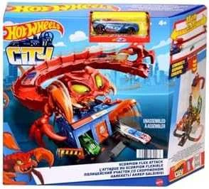 Mattel HOT WHEELS CITY trasų priedai (HDR29)