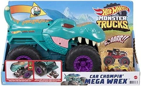 „Hot Wheels“ monstrų sunkvežimių automobilis „Chompin Mega-Wrex GYL13“