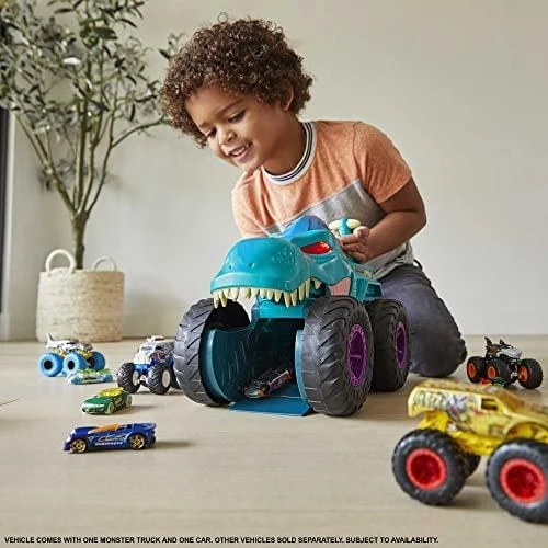 „Hot Wheels“ monstrų sunkvežimių automobilis „Chompin Mega-Wrex GYL13“