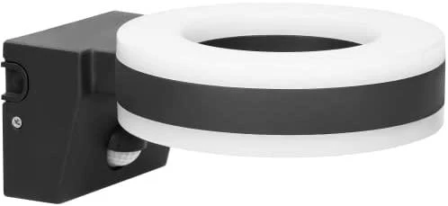 Sieninis šviestuvas Orno HOWLIT LED 20W, sodo šviestuvas su judesio jutikliu, 1800lm, IP65, 4000K, baltas