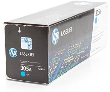 Hewlett Packard (HP) HP 305A žydra tonerio kasetė, 2600 puslapių, skirta HP Color LaserJet Pro M375NW, Pro M475DN, M451dn spausdintuvams