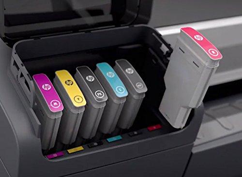 HP 745 130 ml DesignJet Chromatic Raudona rašalo kasetė