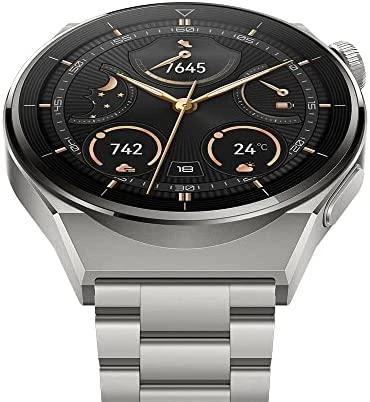 Išmanusis laikrodis Huawei Watch GT 3 Pro, Sidabrinės spalvos korpusas ir dirželis