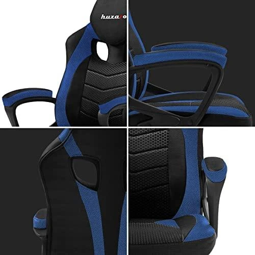 Žaidimų kėdė Huzaro Force 2.5 Mesh, Mėlynos spalvos