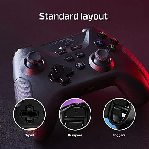 Hewlett Packard (HP) „HyperX Clutch“ belaidės ausinės HCRC1-D-BK/G