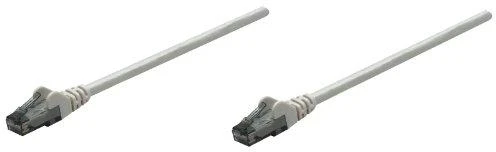 Intellinet 0.5m Cat6 tinklo kabelis 0,5 m U/UTP (UTP) Pilka