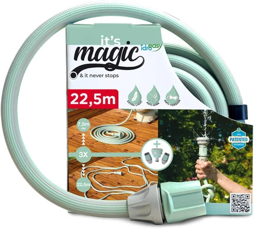 Idroeasy Laistymo žarna 22,5m Ikra Magic Soft Smart Hose