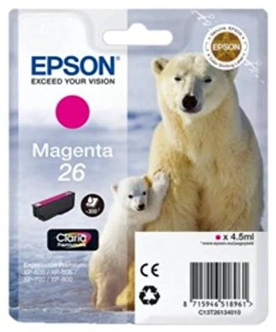 Epson T2613 (26) (C13T26134012), purpurinė kasetė