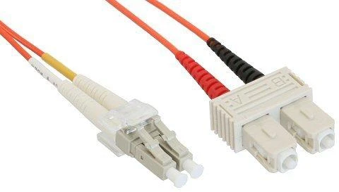 Inline Intellinet 470377 optinio pluošto kabelis 2 m LSZH OM2 LC SC Oranžinė