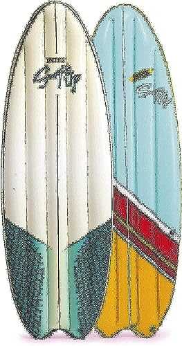 Pripučiamas čiužinys Intex Surf 178x69 cm (58152)