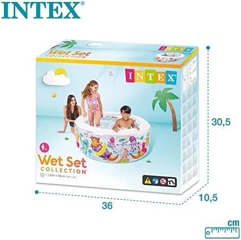 Intex Pripučiamas baseinas Swim Center Family Lounge, 56475NP